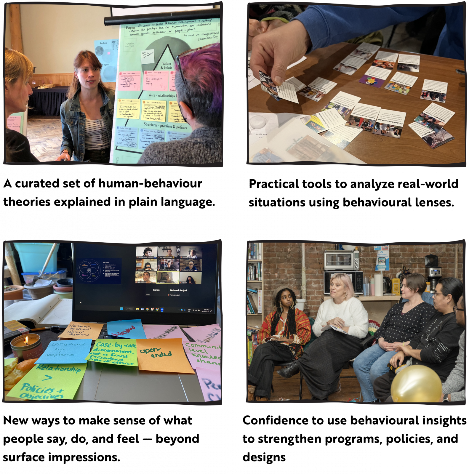 Understanding Humans – What you’ll leave with